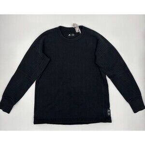 Adidas x Reigning Champ Sweatshirt Women's S Crewneck Sweatshirt Black BR3433